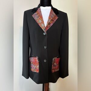 Simon Chang Vintage Blazer with Coin Purse Pockets